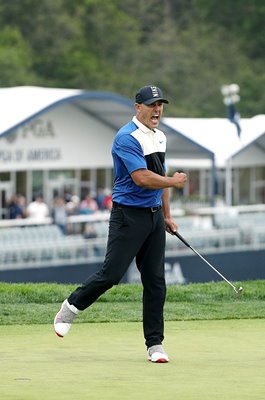 Brooks Koepka USA Celebrates USPGA Bethpage Black 2019