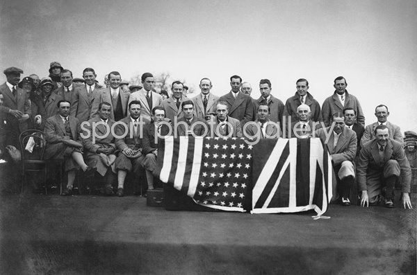 Ryder Cup Teams Moortown Golf Club West Yorkshire 1929