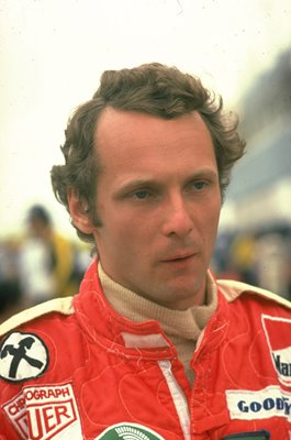 Niki Lauda Austrian Motor Racing Legend 1975