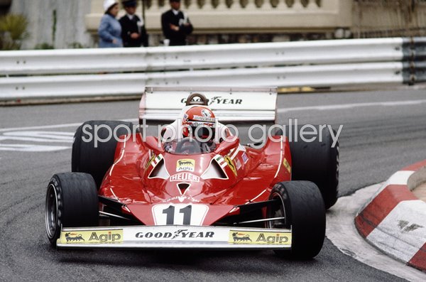 Niki Lauda Austria Ferrari Monaco Grand Prix 1977
