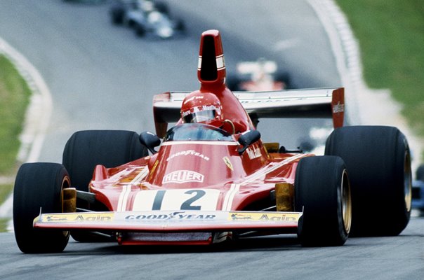 Niki Lauda Austria Ferrari British Grand Prix Brands Hatch 1974