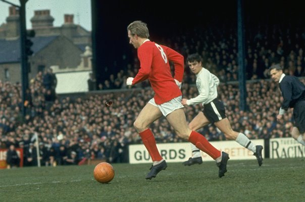 Dennis Law Manchester United Old Trafford 1967