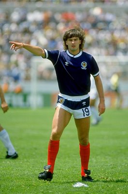 Charlie Nicholas Scotland v Uruguay World Cup Finals Mexico 1986