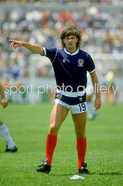 Charlie Nicholas Scotland v Uruguay World Cup Finals Mexico 1986