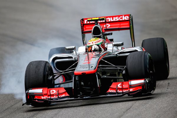 Lewis Hamilton Great Britain & McLaren Brazilian GP 2012