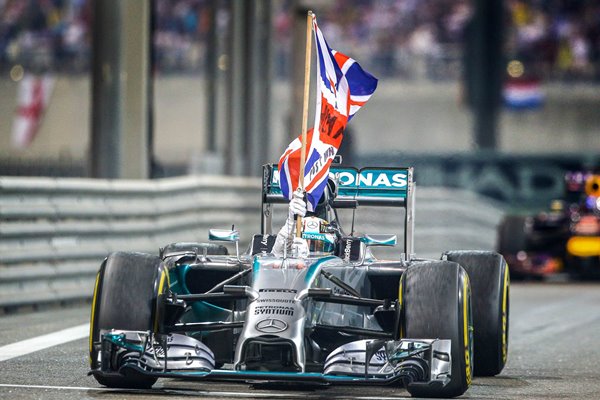 Lewis Hamilton Great Britain & Mercedes World Champion 2014