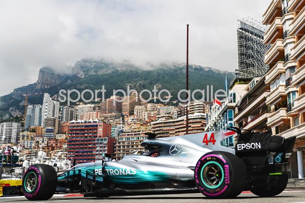 Lewis Hamilton Great Britain & Mercedes Monaco Grand Prix 2017