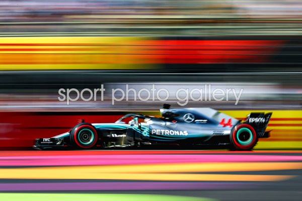 Lewis Hamilton Mercedes Grand Prix of Mexico Practice 2018
