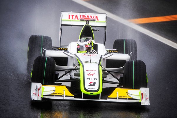 Jenson Button Great Britain & Brawn GP Interlagos Brazil 2009