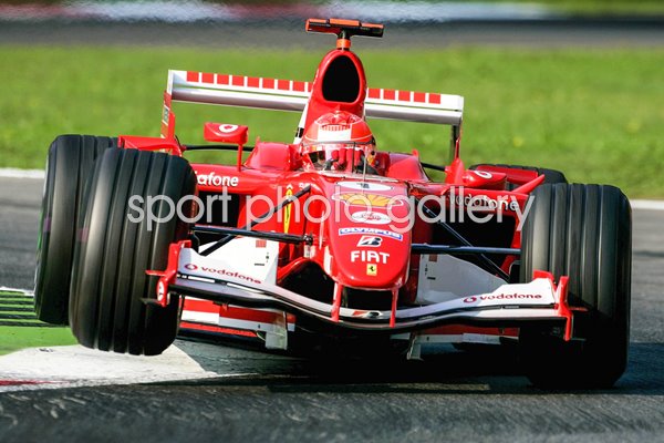 Michael Schumacher Germany & Ferrari Italian F1 GP 2005