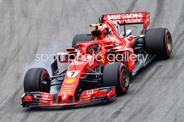 Kimi Raikkonen Finland & Ferrari Grand Prix of Brazil 2018
