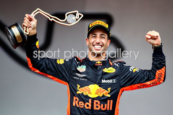 Daniel Ricciardo Australia & Red Bull wins Monaco GP 2018