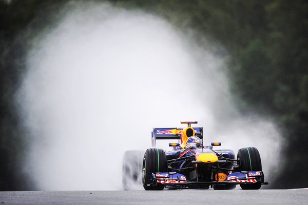 Sebastian Vettel Germany F1 Belgian GP Spa 2010