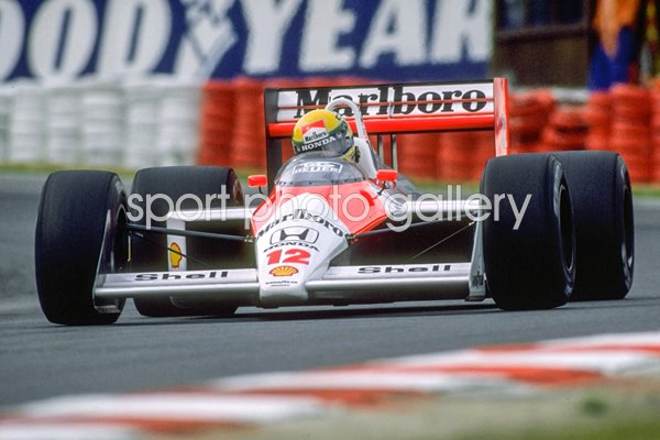 Ayrton Senna Brazil & McLaren Belgian Grand Prix Spa 1988