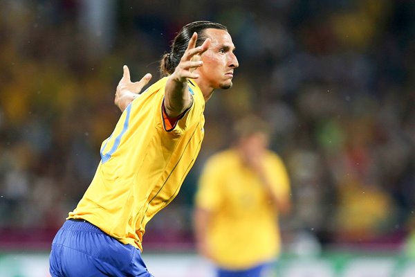 Zlatan Ibrahimovic Sweden EURO 2012