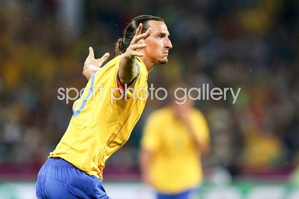 Zlatan Ibrahimovic Sweden EURO 2012