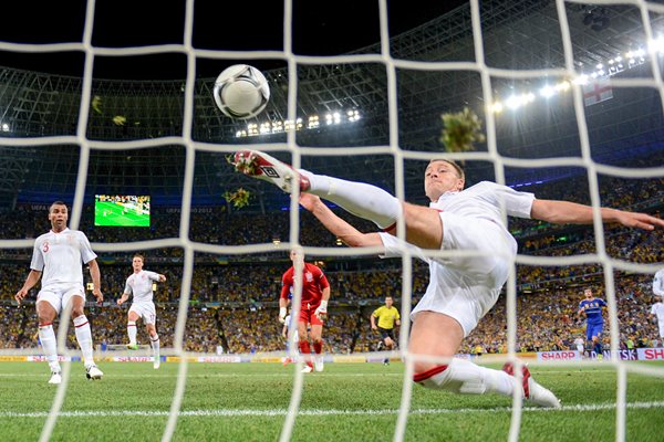 John Terry goal line clearance v Ukraine EURO 2012