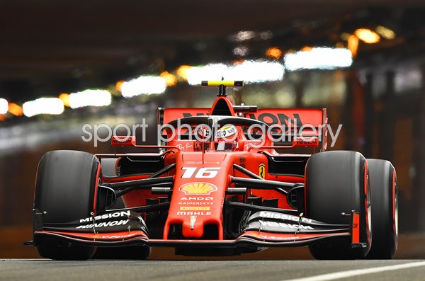 Charles Leclerc Ferrari Grand Prix of Monaco 2019