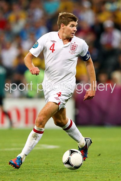 Steven Gerrad England v Ukraine EURO 2012