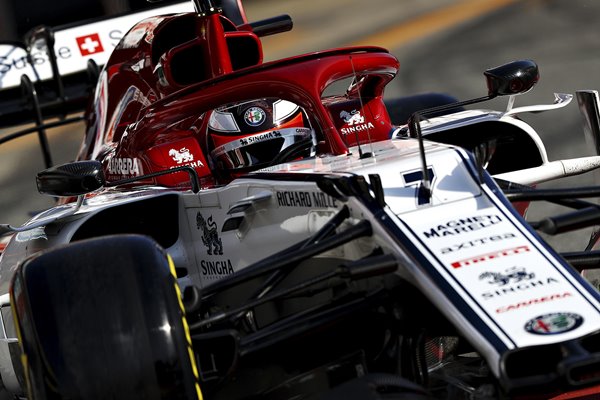 Kimi Raikkonen Alfa Romeo Winter Testing 2019