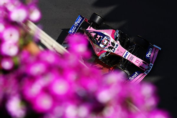 Sergio Perez Racing Point Grand Prix of Azerbaijan 2019