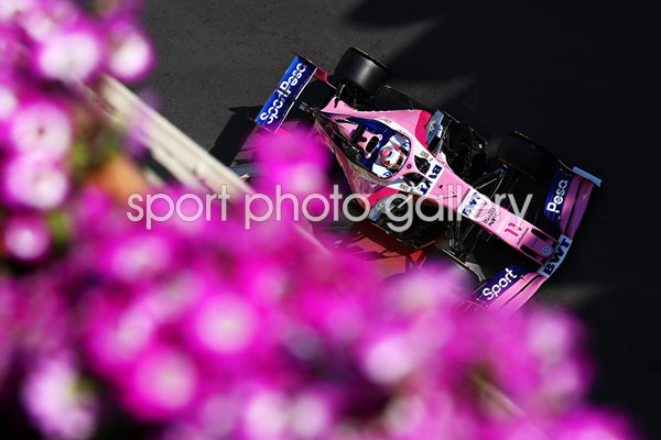 Sergio Perez Racing Point Grand Prix of Azerbaijan 2019
