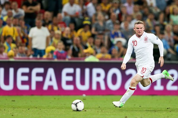 Wayne Rooney England v Ukraine EURO 2012