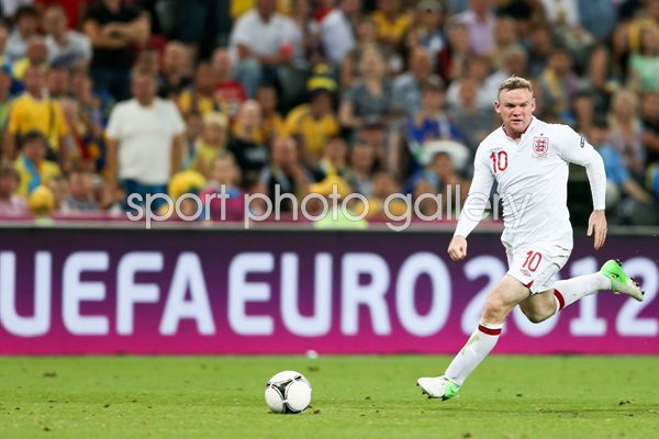 Wayne Rooney England v Ukraine EURO 2012