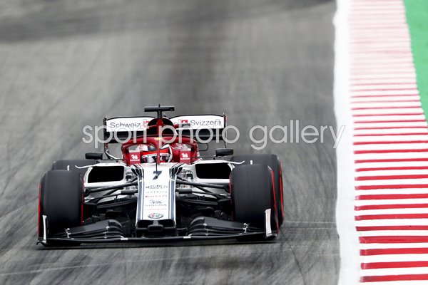 Kimi Raikkonen Alfa Romeo Grand Prix of Spain 2019