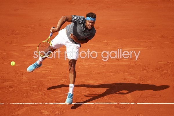 Jo-Wilfred Tsonga French Open Day Two 2019