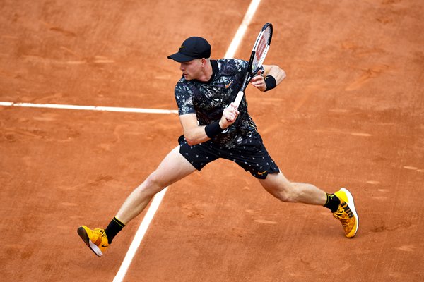 Kyle Edmund Backhand 2019 French Open