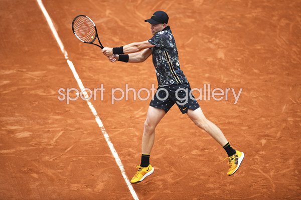Kyle Edmund French Open Day Two 2019 Great Britain