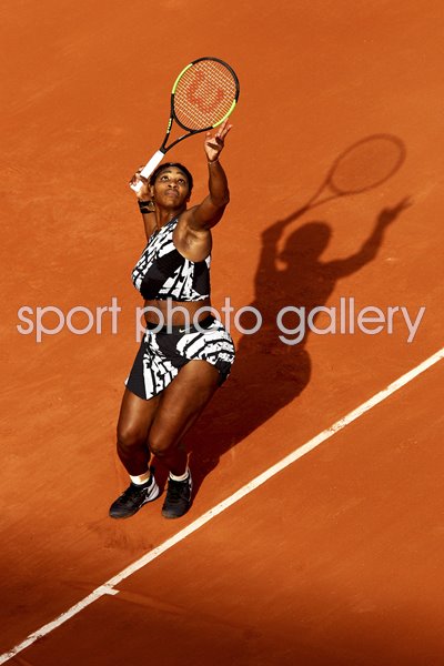 Serena Williams USA French Open Day Two 2019