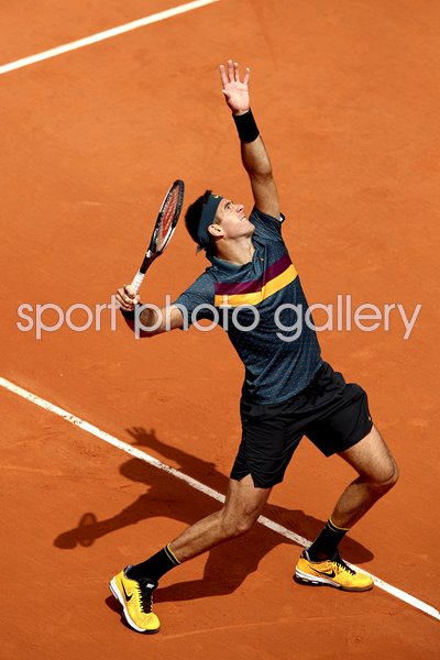 Juan Martin Del Potro Day Three French Open 2019