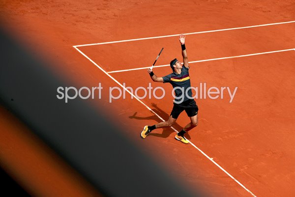Juan Martin Del Potro French Open 2019 Day Three