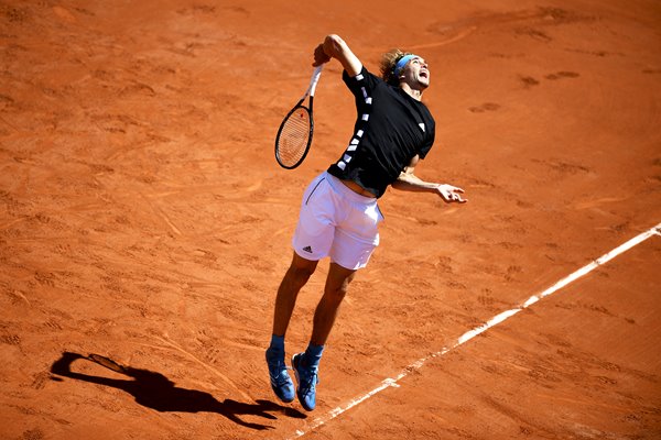Alexander Zverev Germany 2019 French Open Day Three