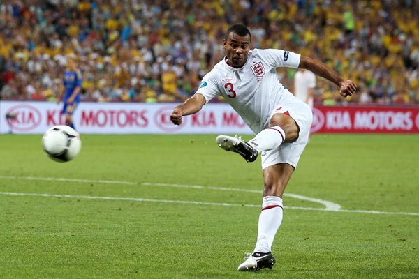 Ashley Cole England v Ukraine EURO 2012