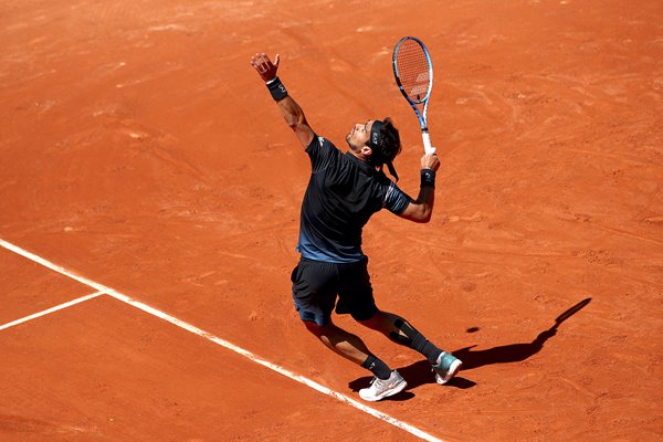 Fabio Fognini Italy French Open Day Three 2019