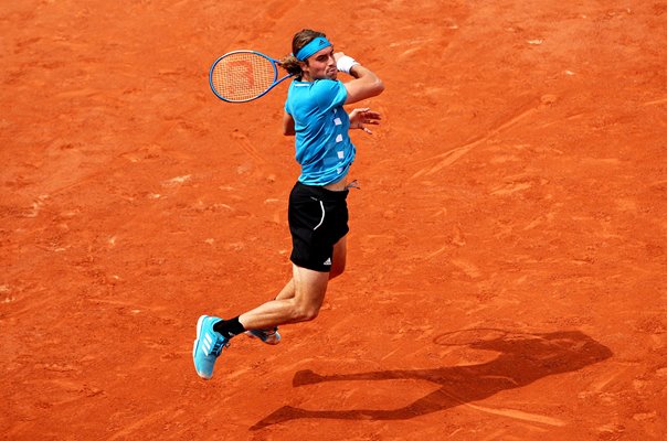 Stefanos Tsitsipas Greece Forehand French Open Paris 2019