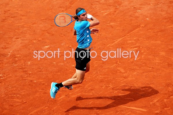Stefanos Tsitsipas Greece Forehand French Open Paris 2019
