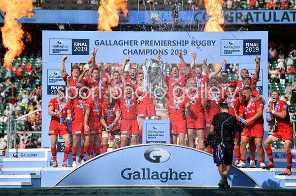 Saracens Premiership Rugby Final Winners Twickenham 2019