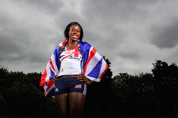 Christine Ohuruogu Portrait Session 2011