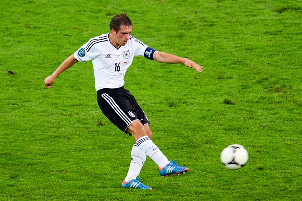 Philipp Lahm Germany v Greece EURO 2012