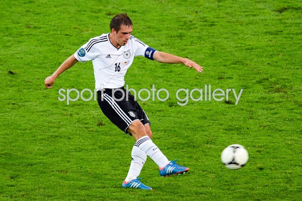 Philipp Lahm Germany v Greece EURO 2012