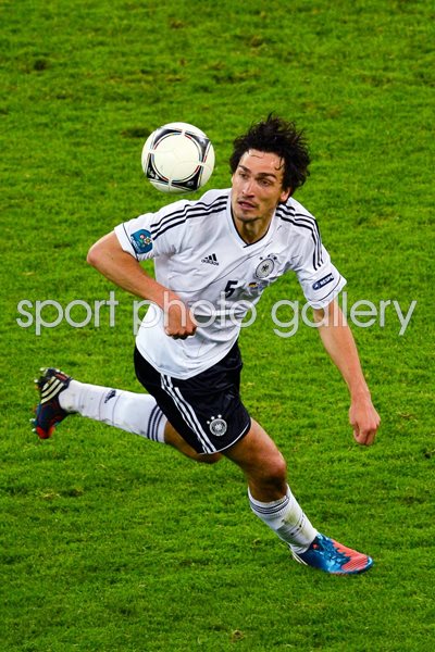 Matts Hummels Germany v Greece EURO 2012 