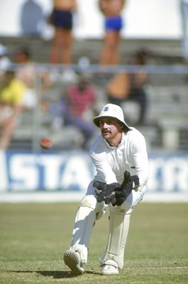 Jack Russell England Wicket Keeper v West Indies 