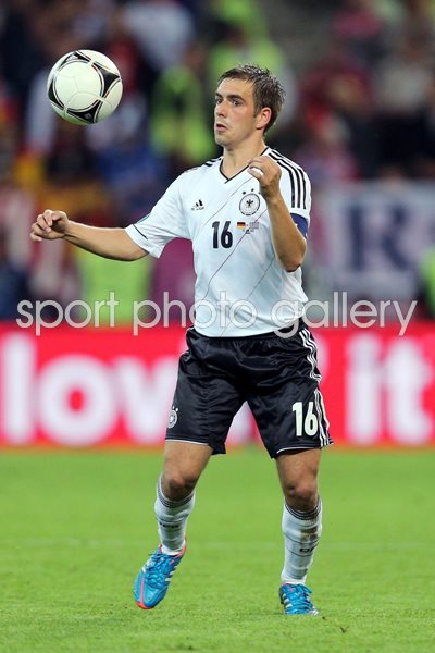 Philipp Lahm Germany v Greece EURO 2012