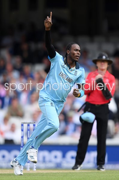 Jofra Archer England wicket v South Africa World Cup 2019