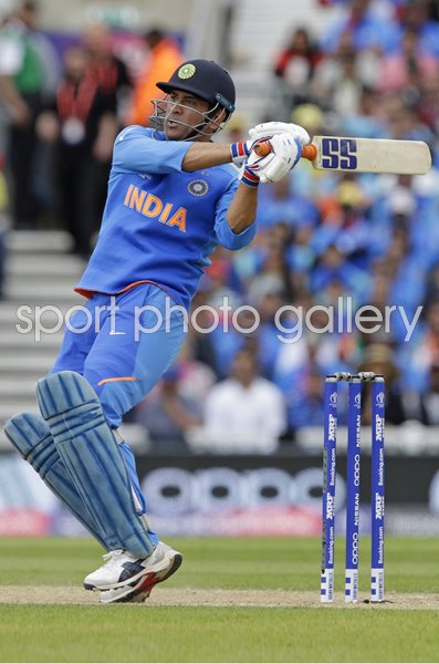 MS Dhoni India v Australia The Oval World Cup 2019