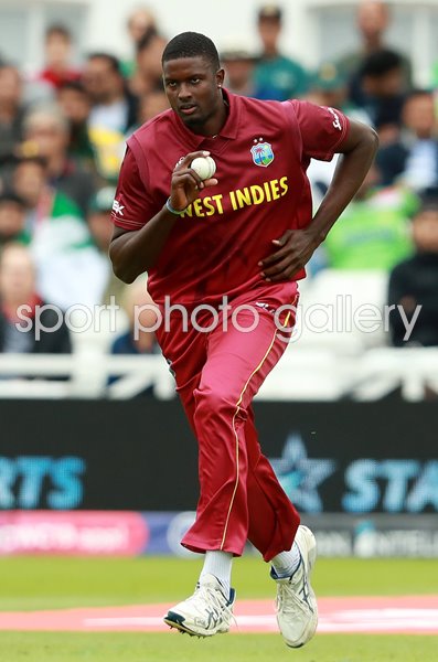 Jason Holder West Indies bowls v Pakistan World Cup 2019
